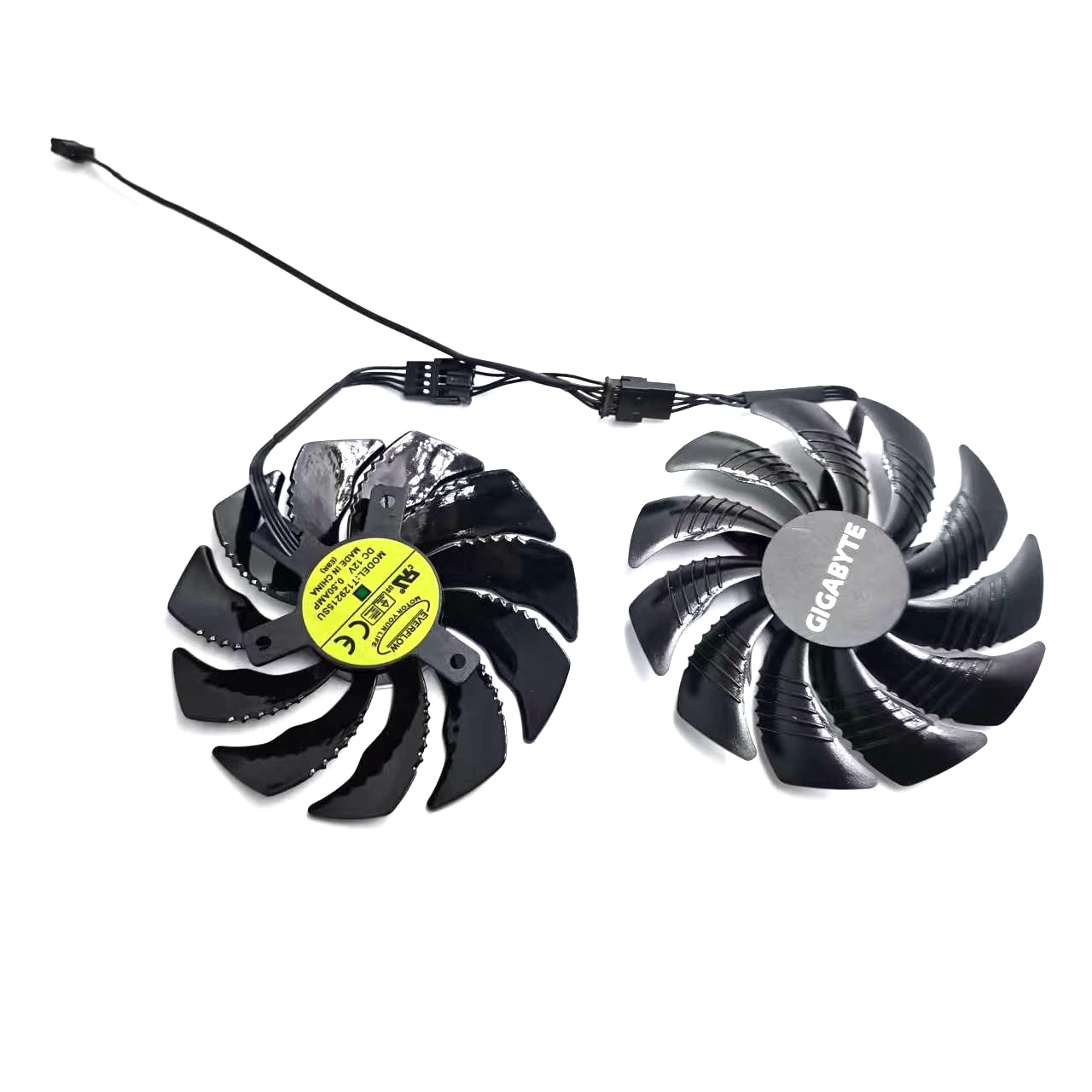 New 2pcs/lot T129215SU 4pin for Gigabyte GV-RX570 RX580 Gaming GTX1070 1070TI WINDFORCE graphics card fan