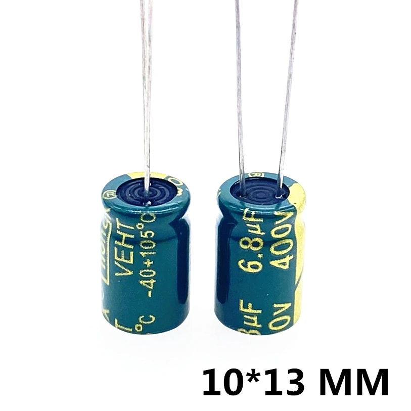 High Frequency Electrolytic Capacitor 400V 20% 400V 2.2UF 3.3UF 4.7UF 6.8UF 8.2UF 47UF 68UF 82UF 100UF 120UF 150UF