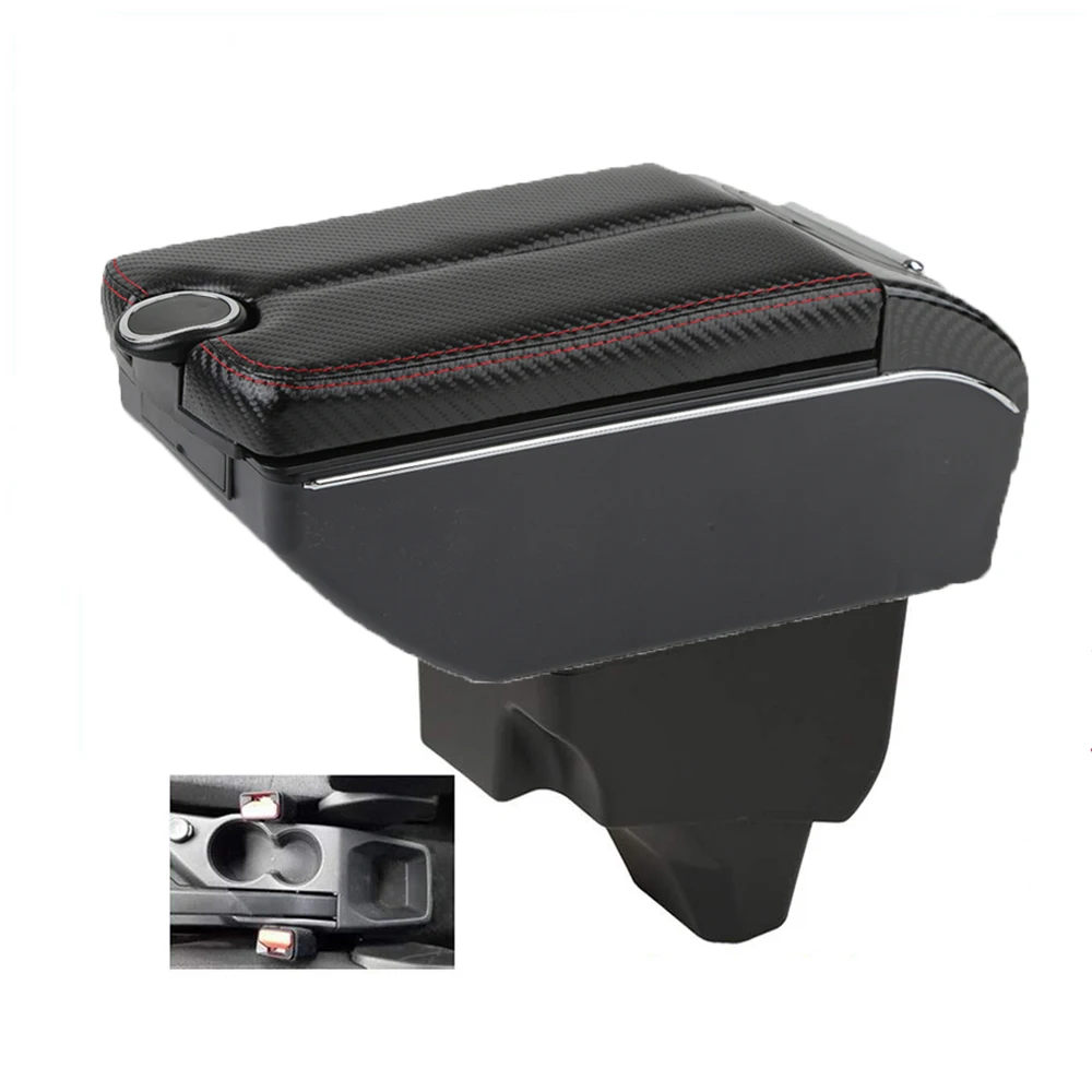 For Peugeot 208 Armrest Box Peugeot 208 Storage Box Arm Bracing central control panel elbow support for drivers