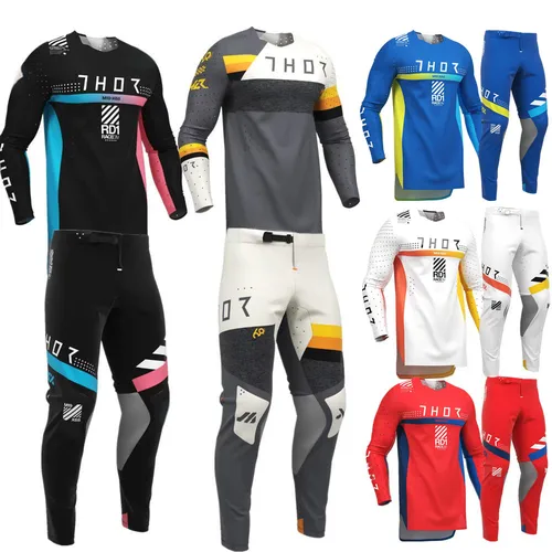 Nuevo 180 MX Motocross Jersey y pantalones carrera Combo Enduro DH Dirt Bike Gear Set todoterreno MTB ATV Moto traje