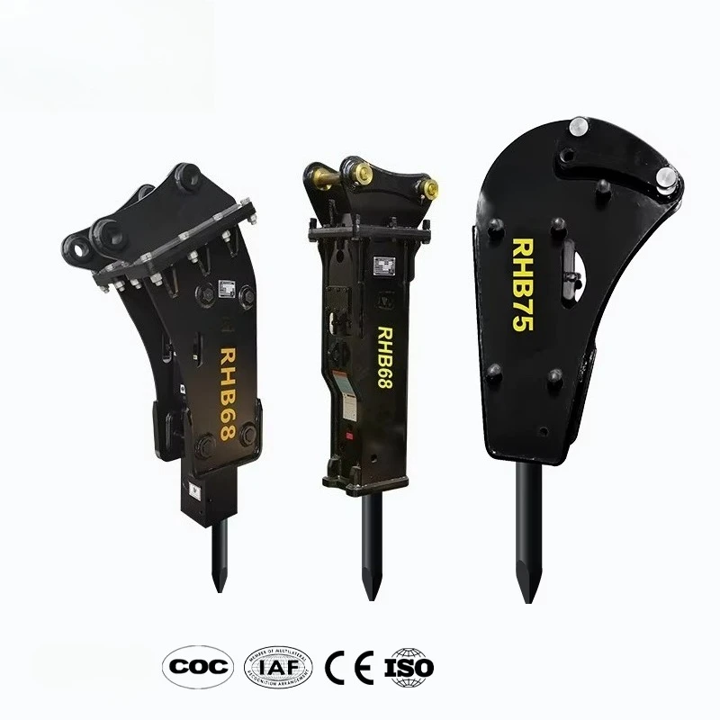 

3T 6T 7T 7.5 tons 10t small excavator silent hydraulic crusher