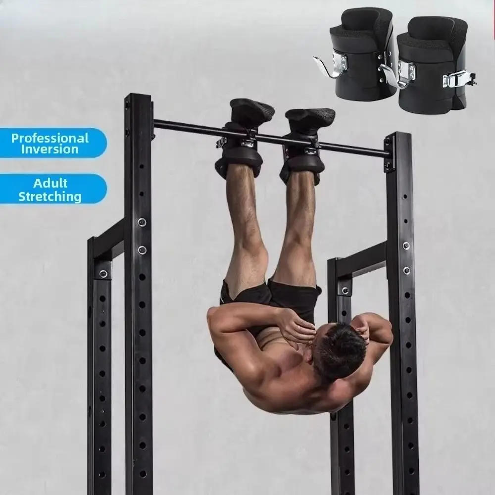 Hanging Inverted Foot Cover Handstand Safety Lock Anti-Gravity Inversion Boots Spine Posture Correction Body Building
