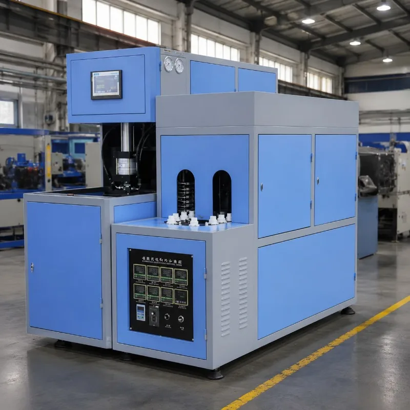 PET Preform Blowing Machine Semi Automatic Bottle Making Unit Customized Practical Unit for Water Oil Bottle Packaging