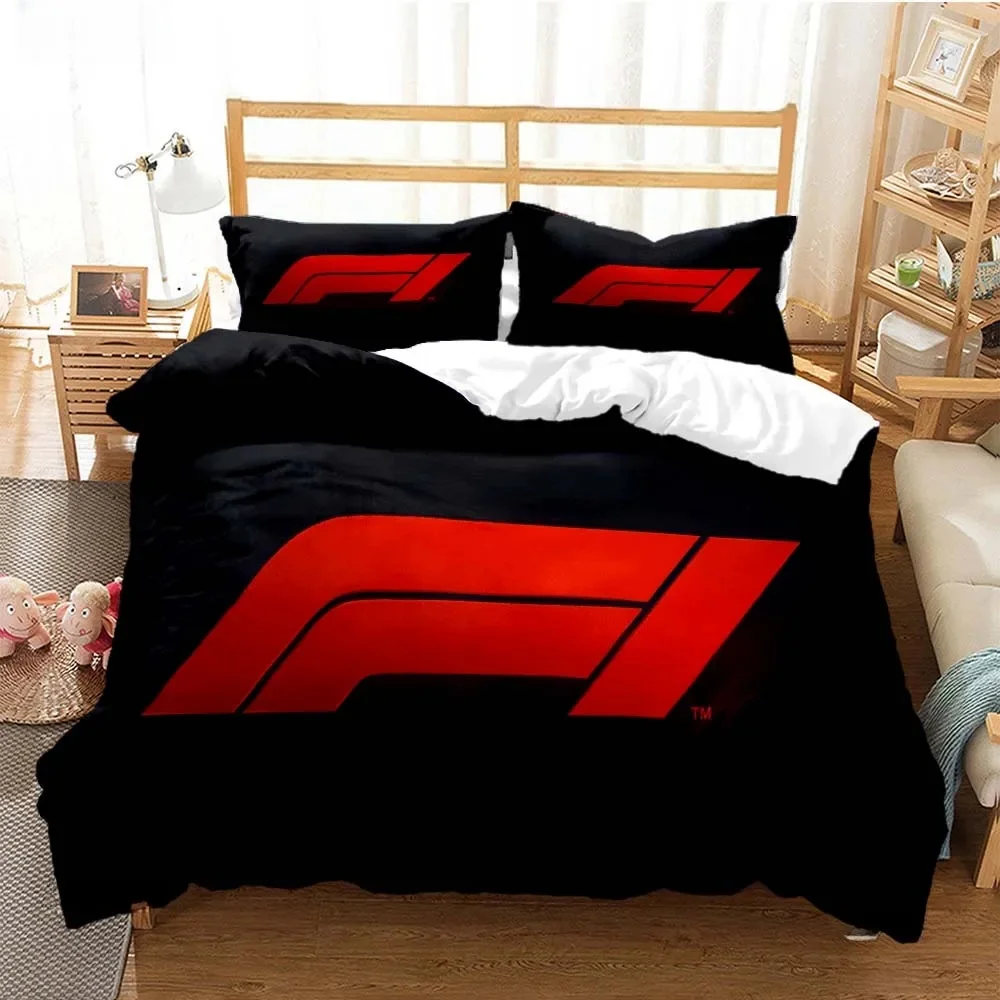 3d impressão moda f-formula 1 conjunto de cama de corrida meninos meninas gêmeo rainha king size capa edredão fronha cama meninos adulto quarto