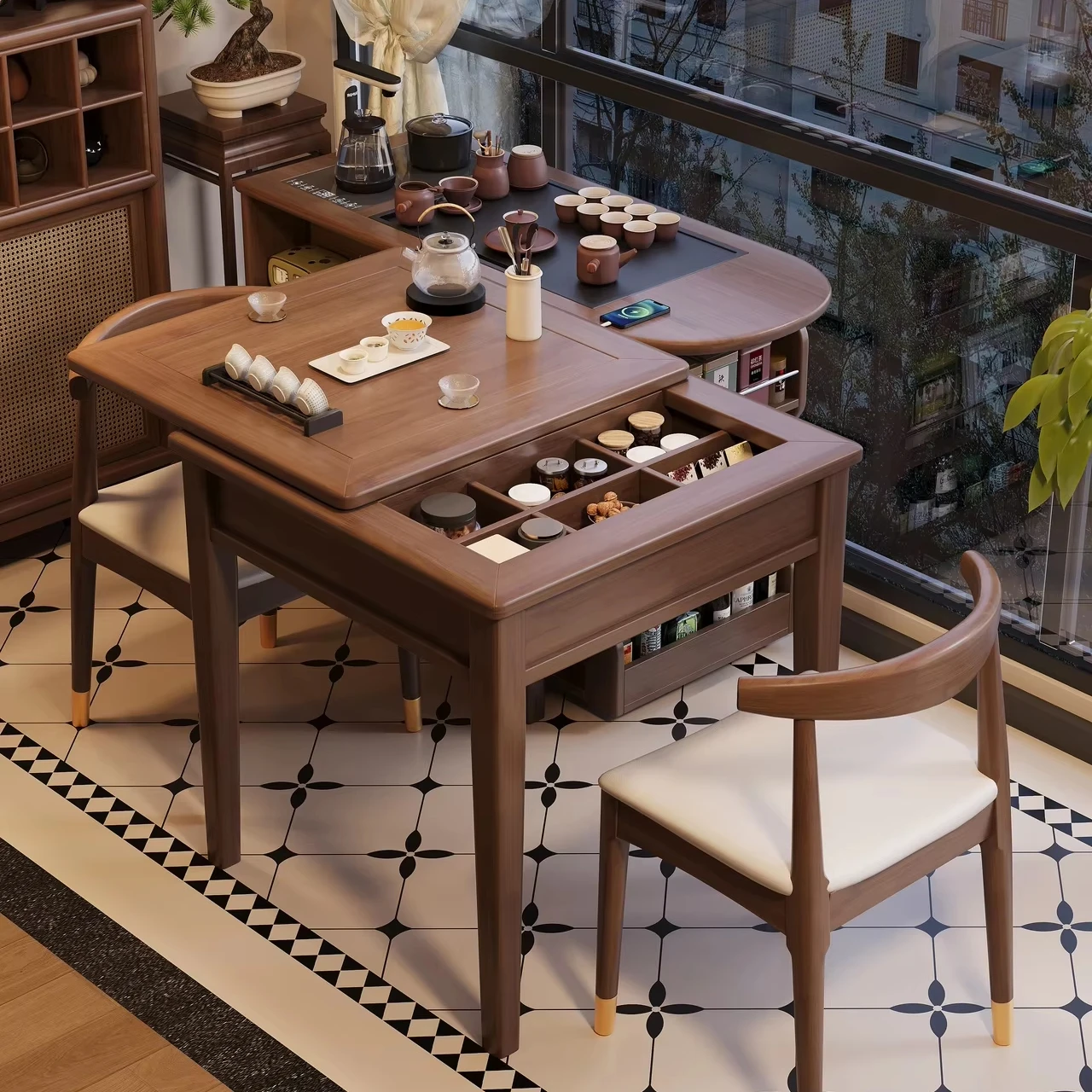 

@#Multifunctional Expansion and Retraction Simple and Practical, for Living Room and Balcony (table Only)