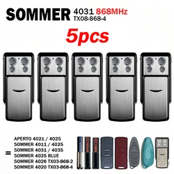 SOMMER 4031 4031V000 TX08-868-4 Garage Remote Control For SOMMER 4020 TX03-868-4 4026 TX03-868-2 4035 4011 4025 868.8MHz