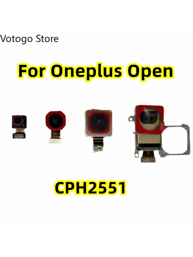 For Oneplus Open 5G，CPH2551 1+ Global Front Selfie Back Case Ultrawide 48MP Telephoto 64MP Rear Main Camera Module Flex Cable