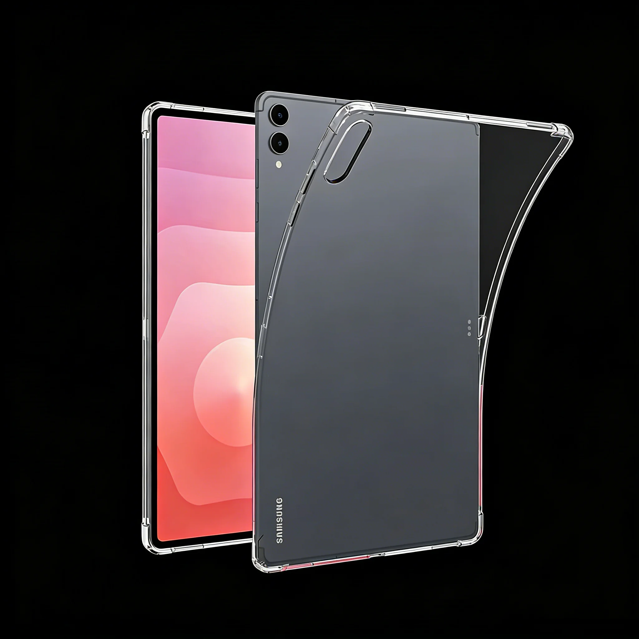 

Чехол для Samsung Galaxy Tab S11 Ultra 14.6“ 2025, прозрачный, с воздушными подушками, мягкий, из ТПУ, защитный, противоударный, чехол-накладка