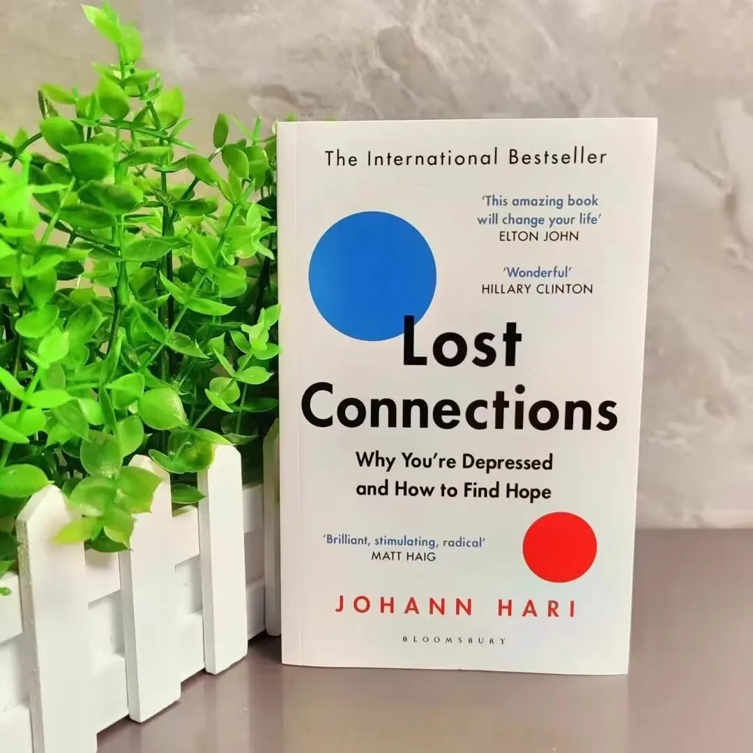 Connexions perdues Johann Hari Livre anglais Psychologie Auto-aidant Non-fiction Santé mentale Best-seller international