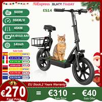 New JUICEASE Adult Electric Scooter 10.4/14.5Ah Long Range 30-45KM Powerful Motor 450/500W up to 25-35km/h Smart EScooter