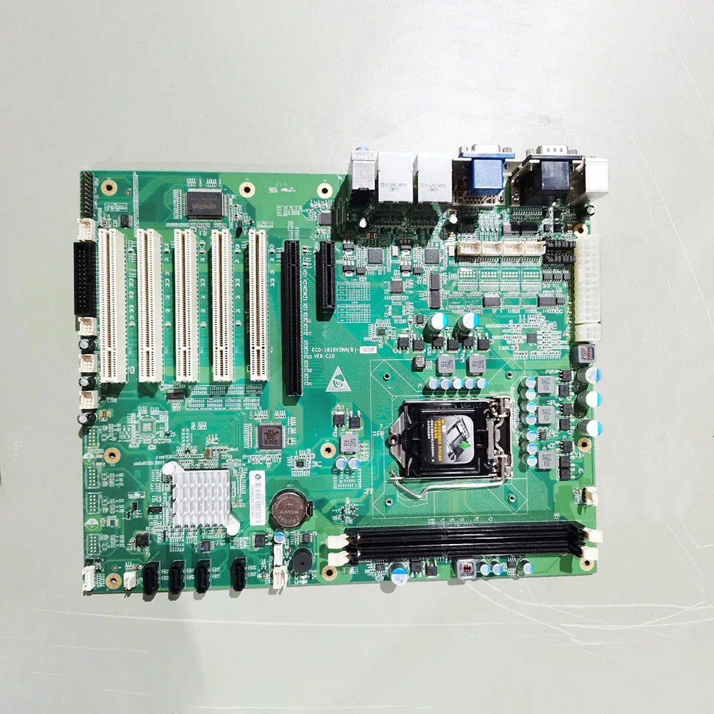 Industrial Computer Motherboard EC0-1816V2NA(B)-6COM VER:C10