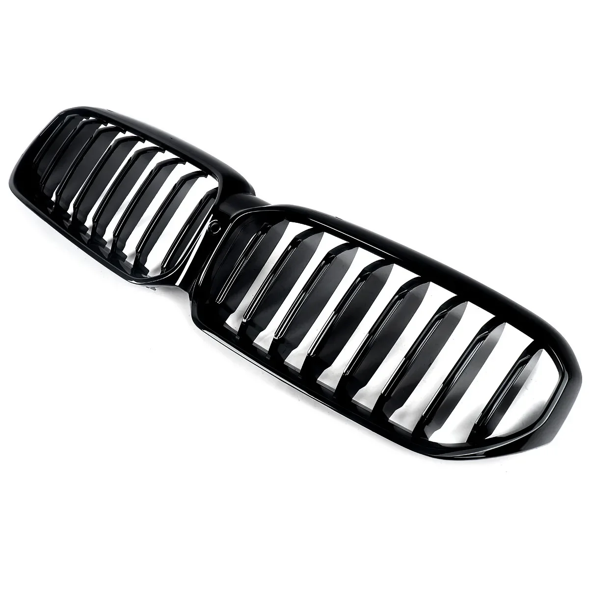 لسيارات BMW 5 Series G30 G31 G38 LCI 520i 530i 550i F90 M5 2019 - 2023 شبكة سيارة LED سوداء لامعة استبدال الشواية الأمامية