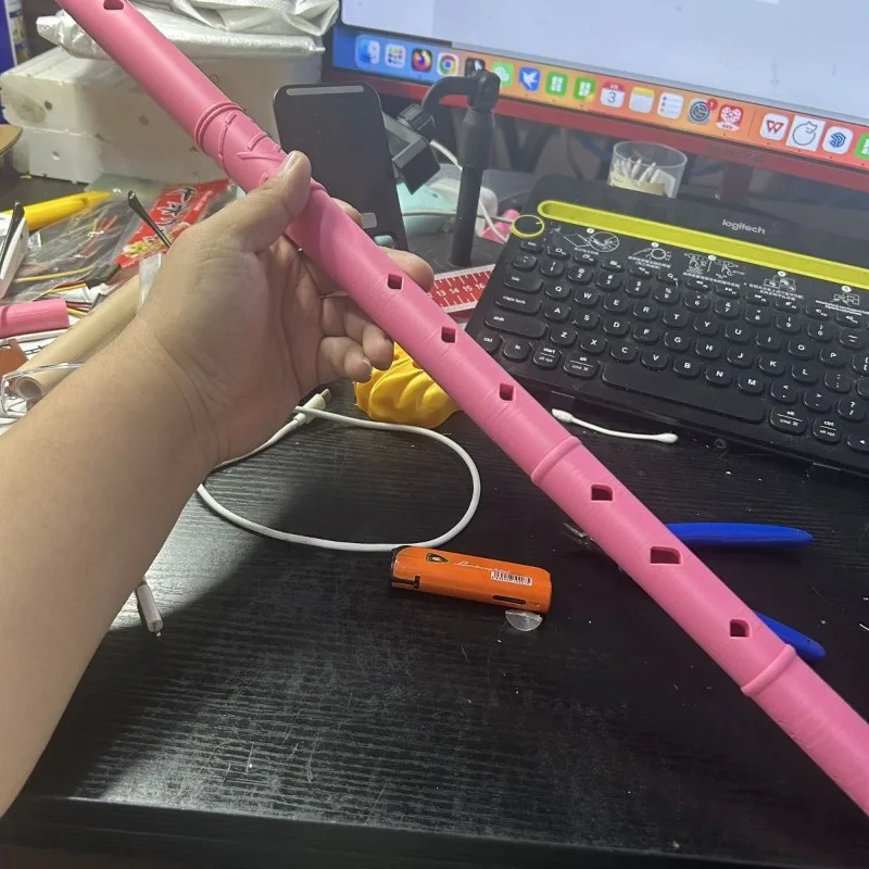 3D Printing Flute Assemblable Transverse Flute Professional Portable Beginner Adults Flutes Traditional Woodwind Instruments