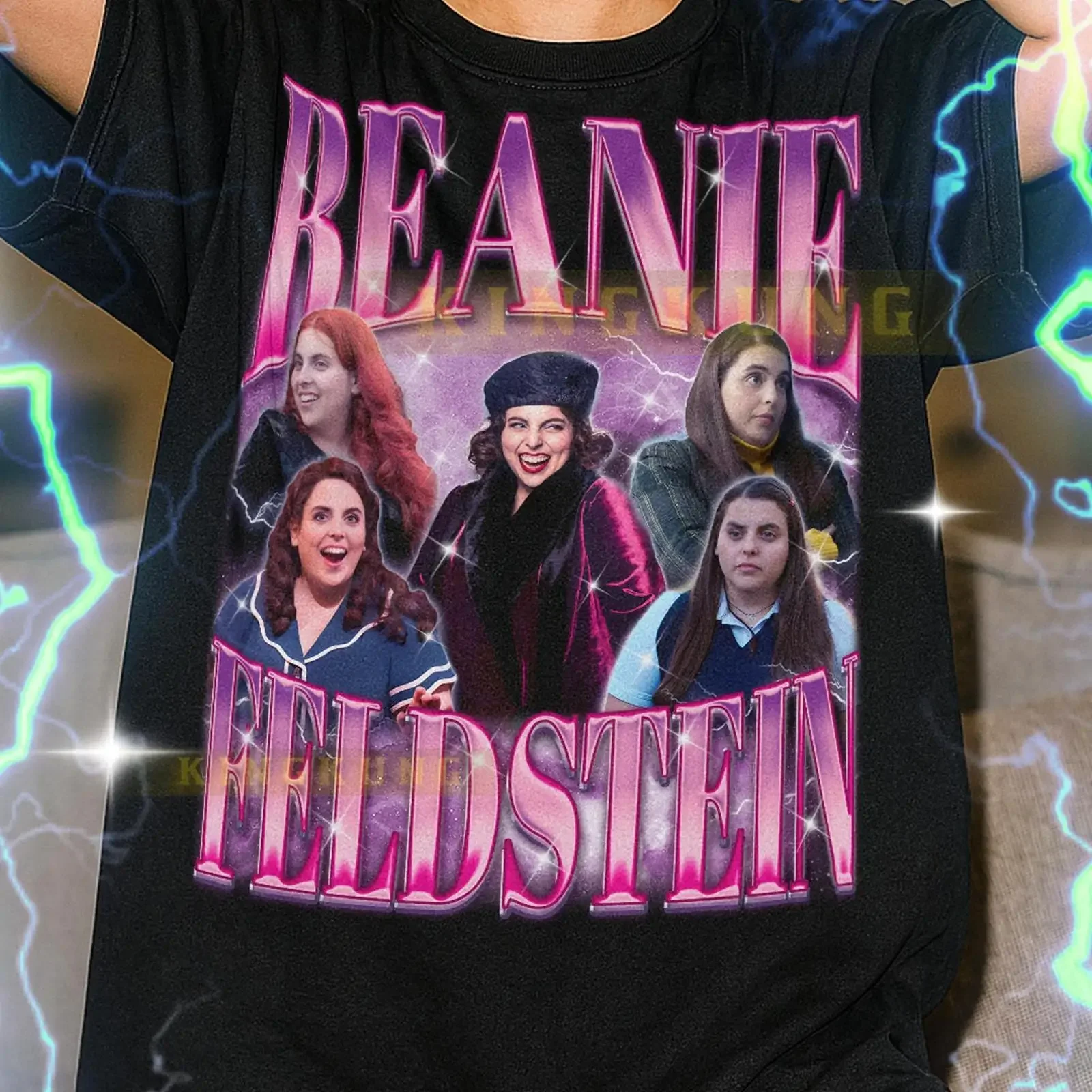 Vintage Beanie Feldstein Bootleg T Shirt 90s Retro Throwback Oversized Casual vintage Washed Soft homme Top For Everyday Wear