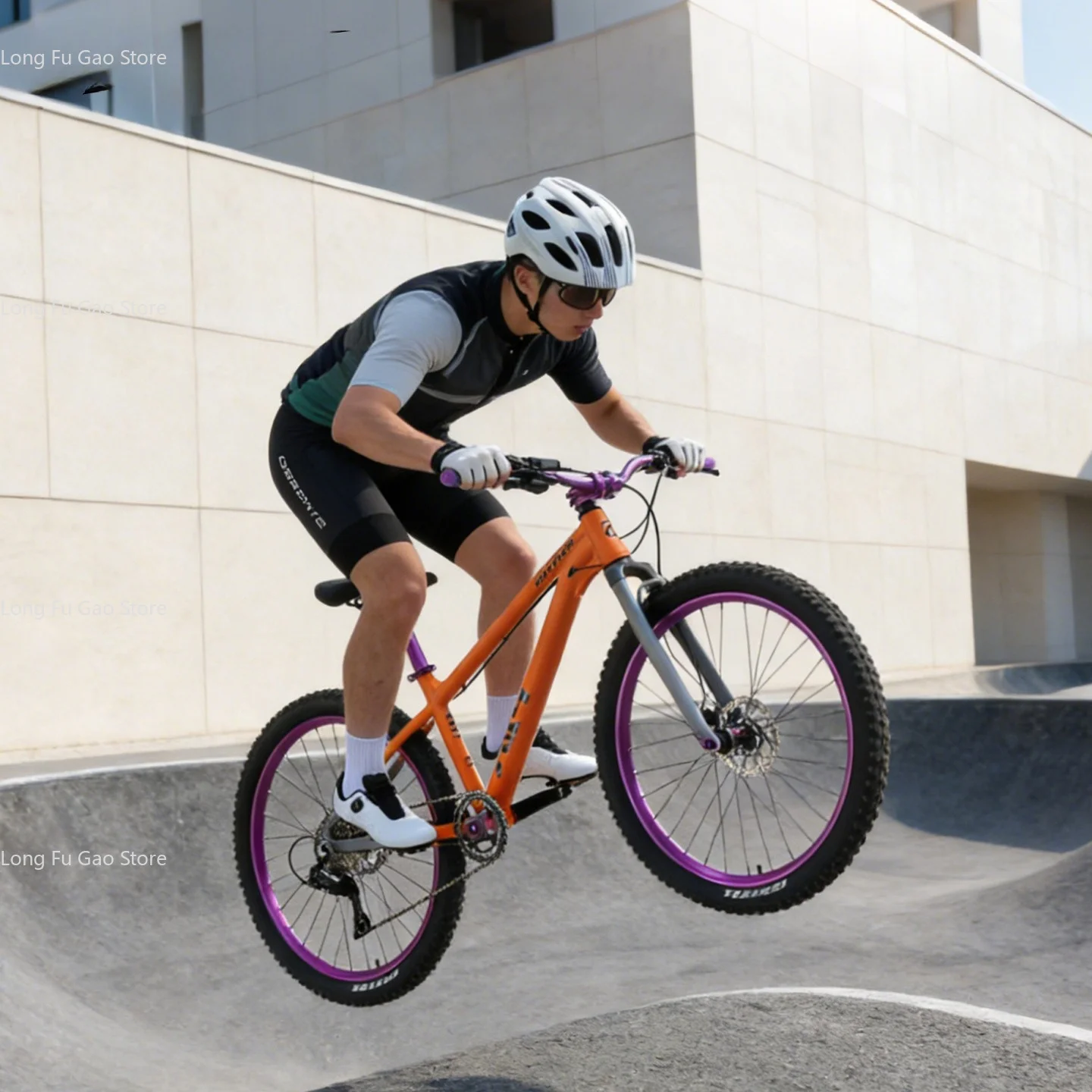Aluminum alloy mountain bike 26-inch urban male and female students 8-speed earth slope bike adult male and female bicycles