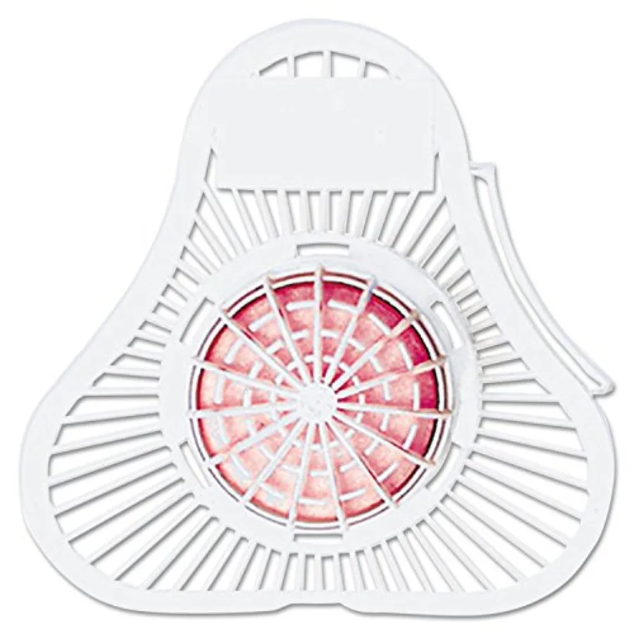 

Para Urinal Screen W/Deodorizer Block, Cherry Scent, 4 Oz, Dozen