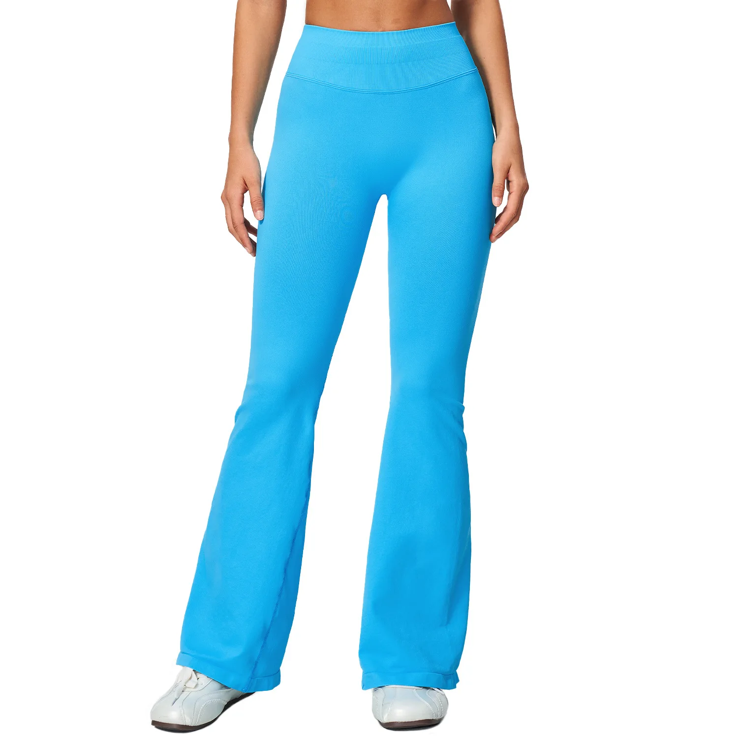 Personalized LOGO custom women's seamless hip-lifting yoga pants breathable quick-drying running fitness sports trousers