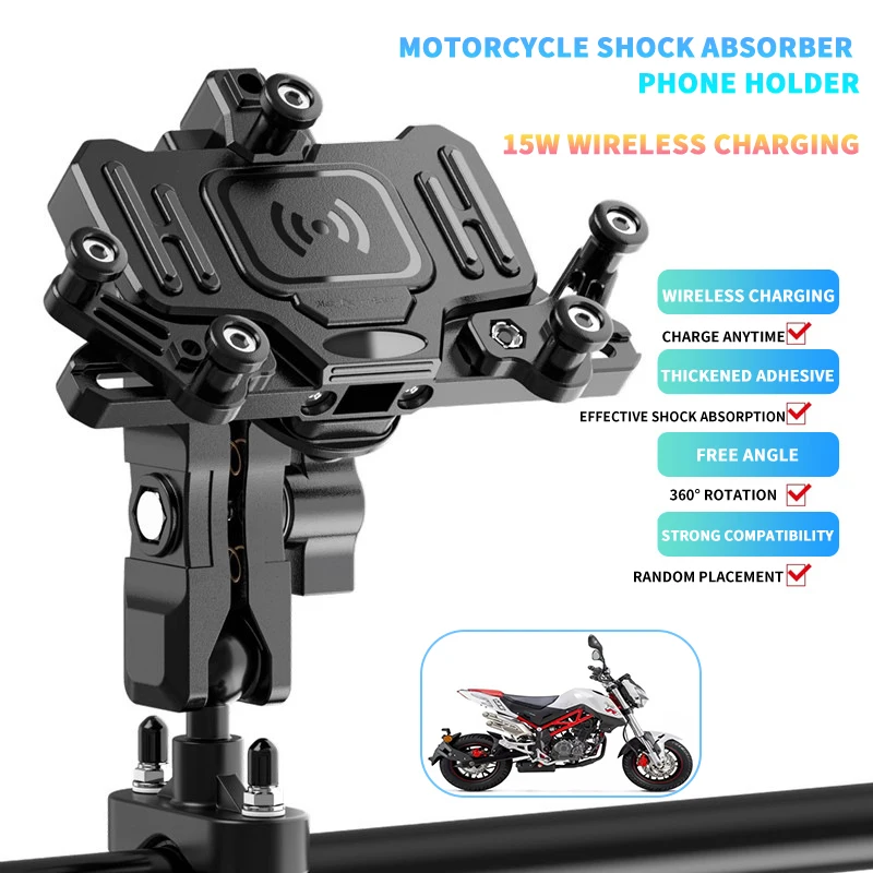 

Motorcycle Mobile Phone Holder Wireless Chargingfor for Benelli TNT 135 25 R160 899 SPORT EVO 1130K 125 Accesorios Bracket