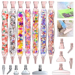 Punte in metallo inossidabile teste Placer 5D Diamond Painting Art Drill Pen Stylus Kit accessori per strumenti e penna artistica con vernice diamantata