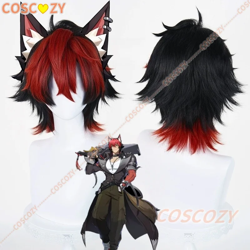 

Game Zenless Zone Zero ZZZ Komano Manato Cosplay Wig Heat Resistant Synthetic Wigs + Wig Cap