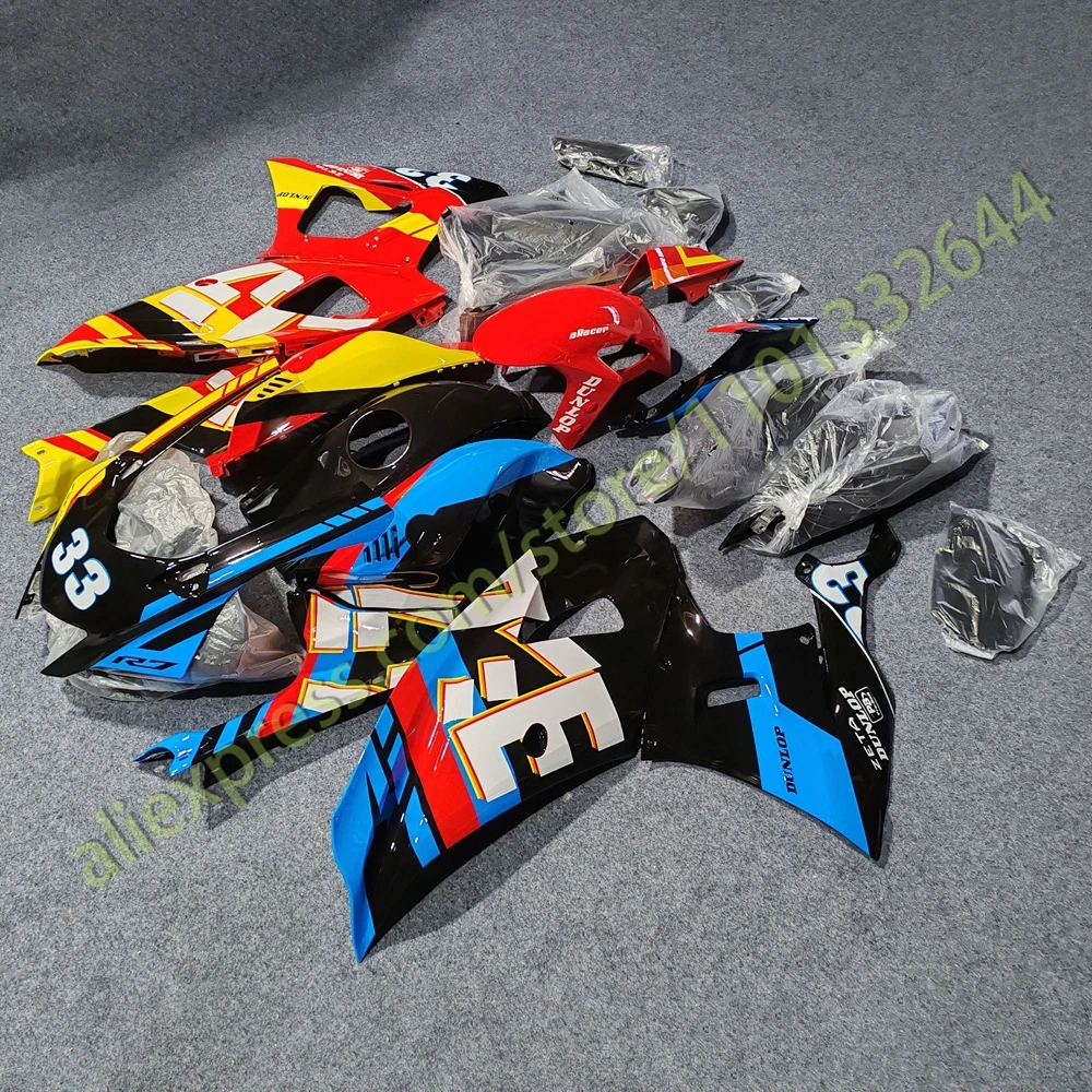 Kuip Cover Set YZFR7 2019 2020 2021 2022 2023 2024 Motorfiets ABS Plastic Stroomlijnkappen Lichaamsdelen Kit voor Yamaha YZF R7 19-24