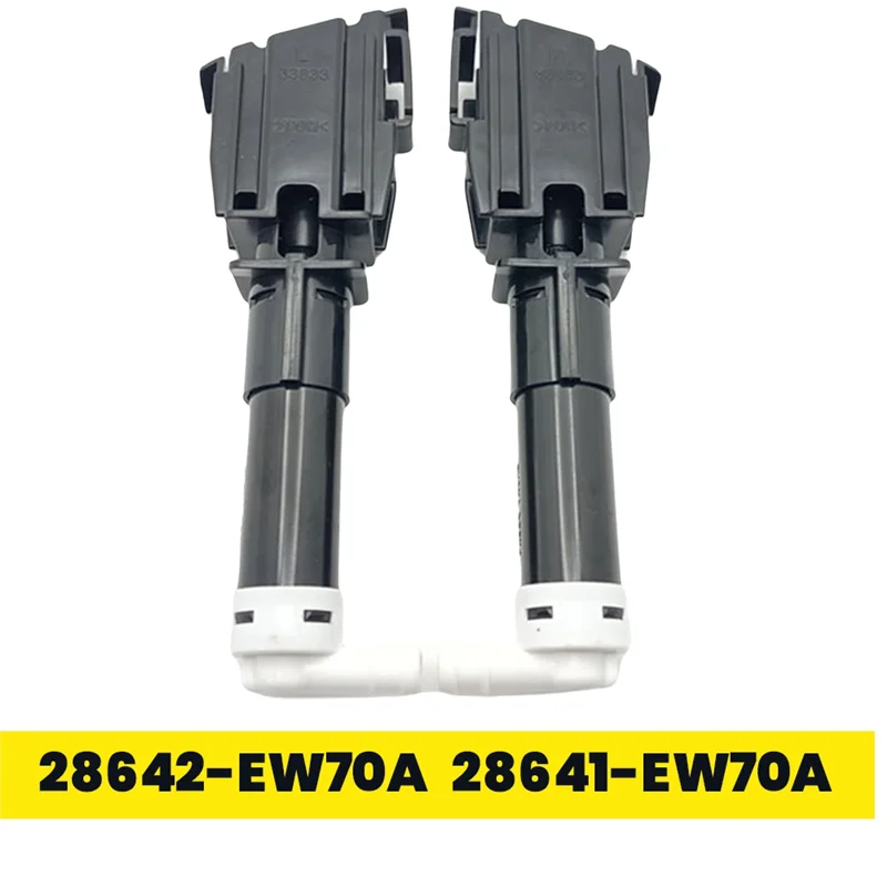 

NEW-1Pair Front Headlight Washer Nozzle Jet 28642-EW70A 28641-EW70A For Nissan Sentra 2006-2009 Headlamp Sprayer Jet Assy