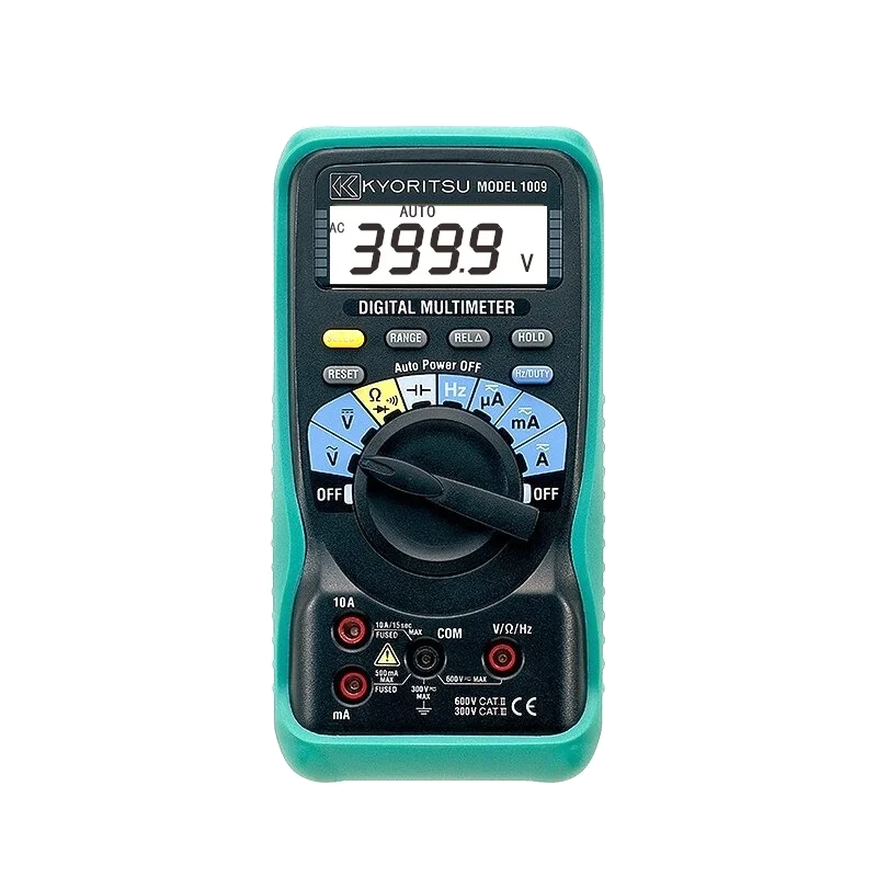 KYORITSU 1009 Digital Multimeters AC DC Tester KEW1009 Digital Multi meter T-RMS NCV Capacitance Ammeter Voltmeter Tester