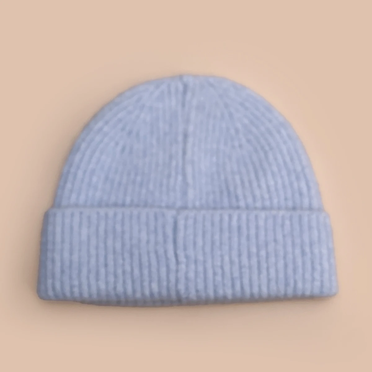 Korean Cute Flower Button Patched Letters Knitted Hats New Women Warm Casual Fashion Outdoor Versatile Travel Ins Niche Beanies 6