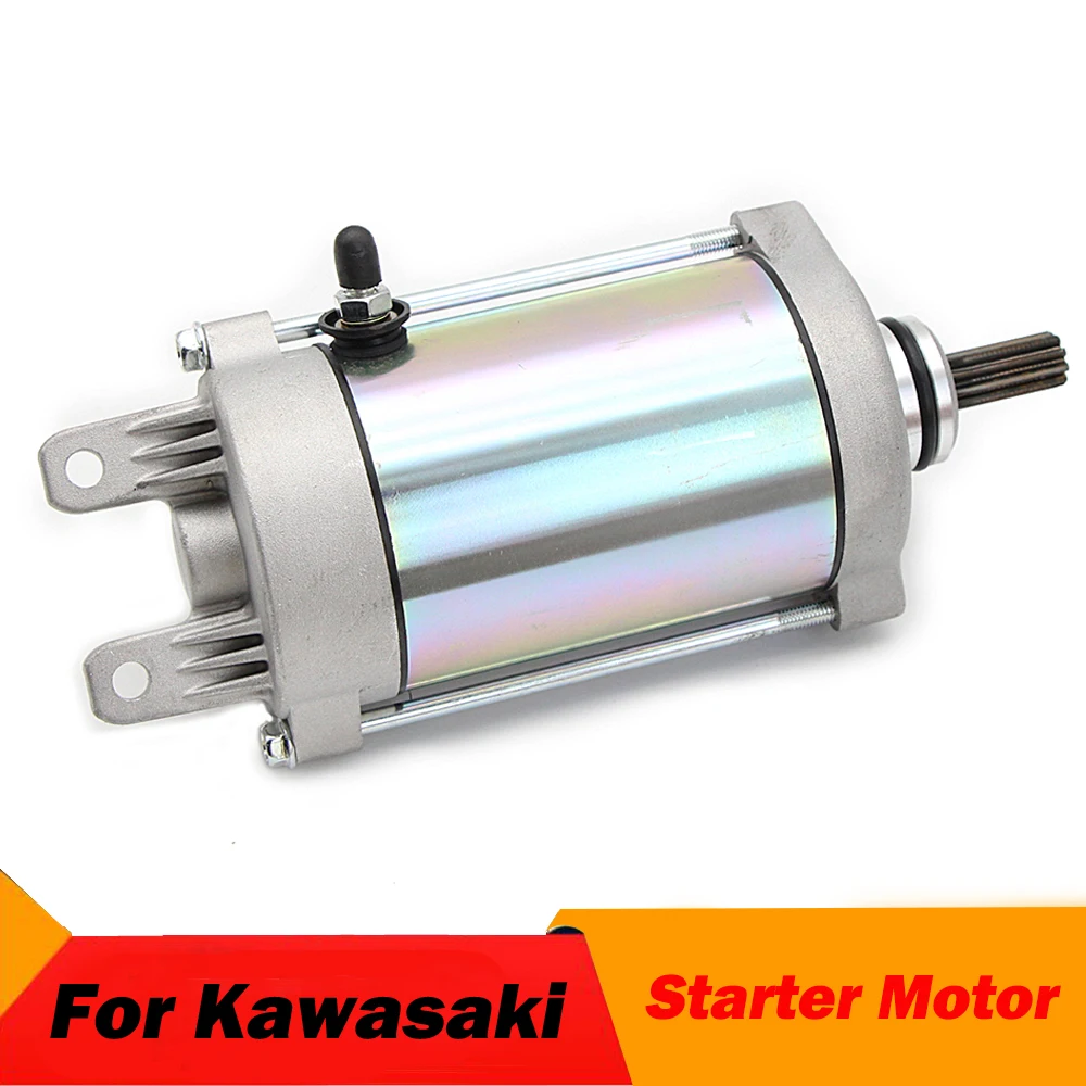 Motorcycle Electrical Starter Motor For Kawasaki KAF700 MULE PRO-MX 21163-Y006 For Kymco UXV 500 4x4 31210-LEE8-E00 Xciting 500i