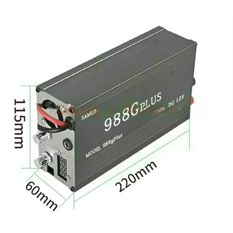 2025 SAMUS inverter 988GPLUS, high-power electronic booster, 12V power converter, power: 1500W