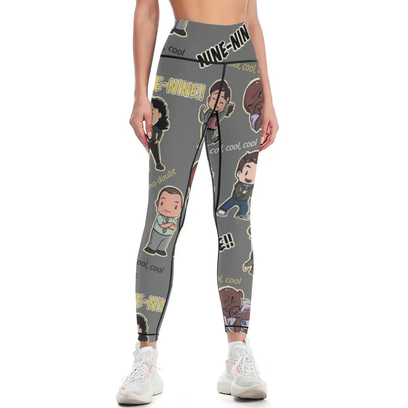 

Nine-Nine Pattern - Brooklyn 99 Leggings Women's pants sports for Womens Leggings