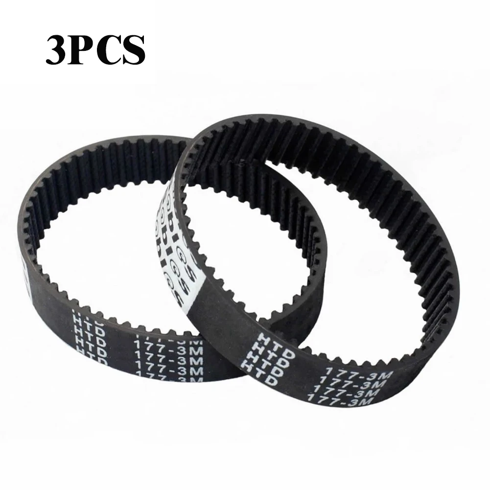 3Pcs 177-3 Belt For Black & Decker 7696 Types 6 & 7 BD713 KW715 BD713 324830-02 Vacuum Cleaner Belt Home Appliance Parts