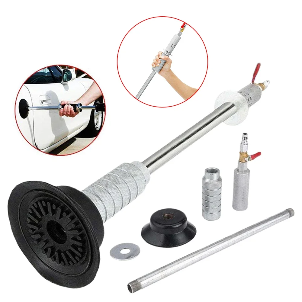 Car Dent Air Pneumatic Dent Puller Aluminum Auto Body Repair Slide Hammer Car Dent Puller Suction Cup Car Dent Repair Tool