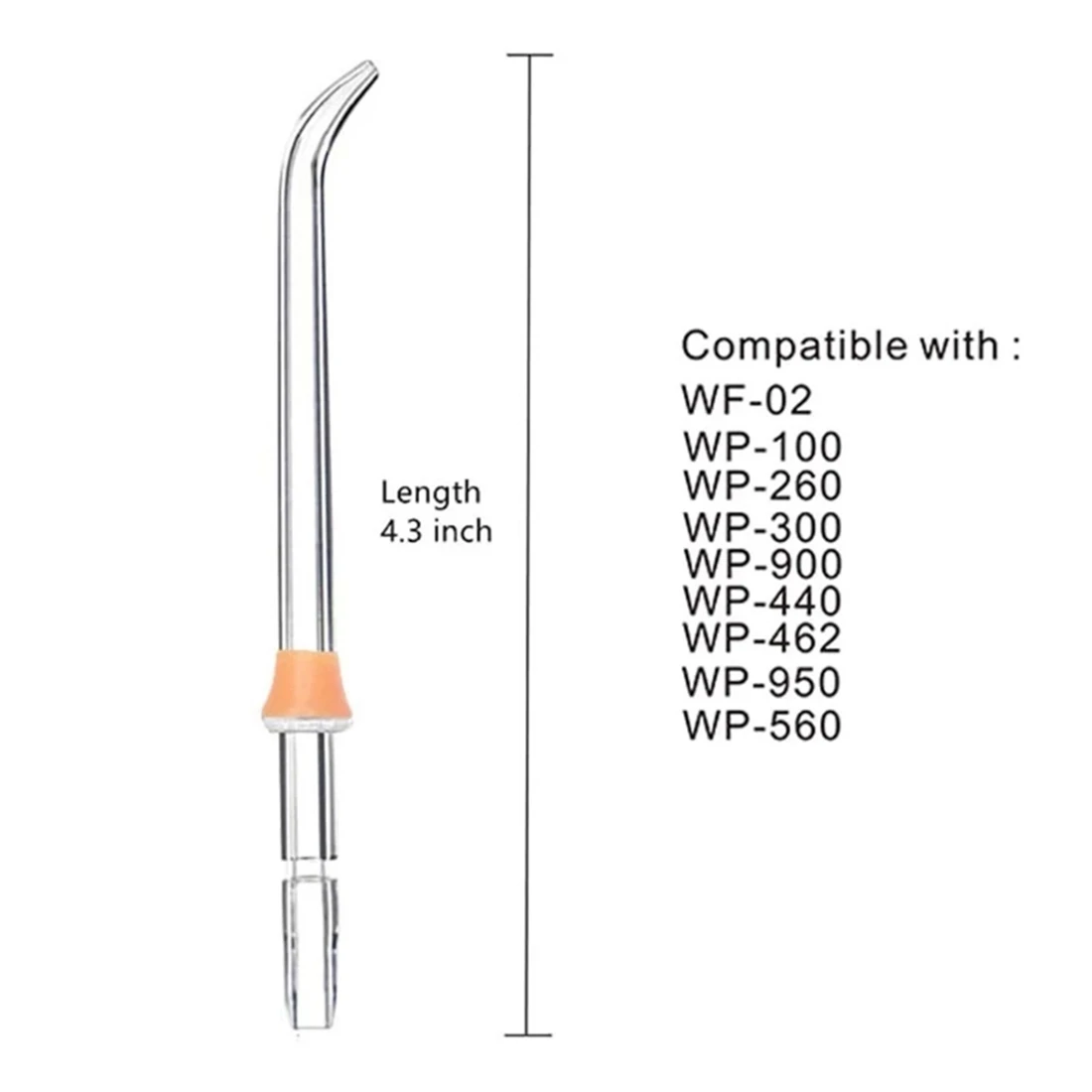 교체용 클래식 제트 팁, Waterpik 물 치실 및 기타 브랜드 구강 관개기와 호환 가능, 10 개