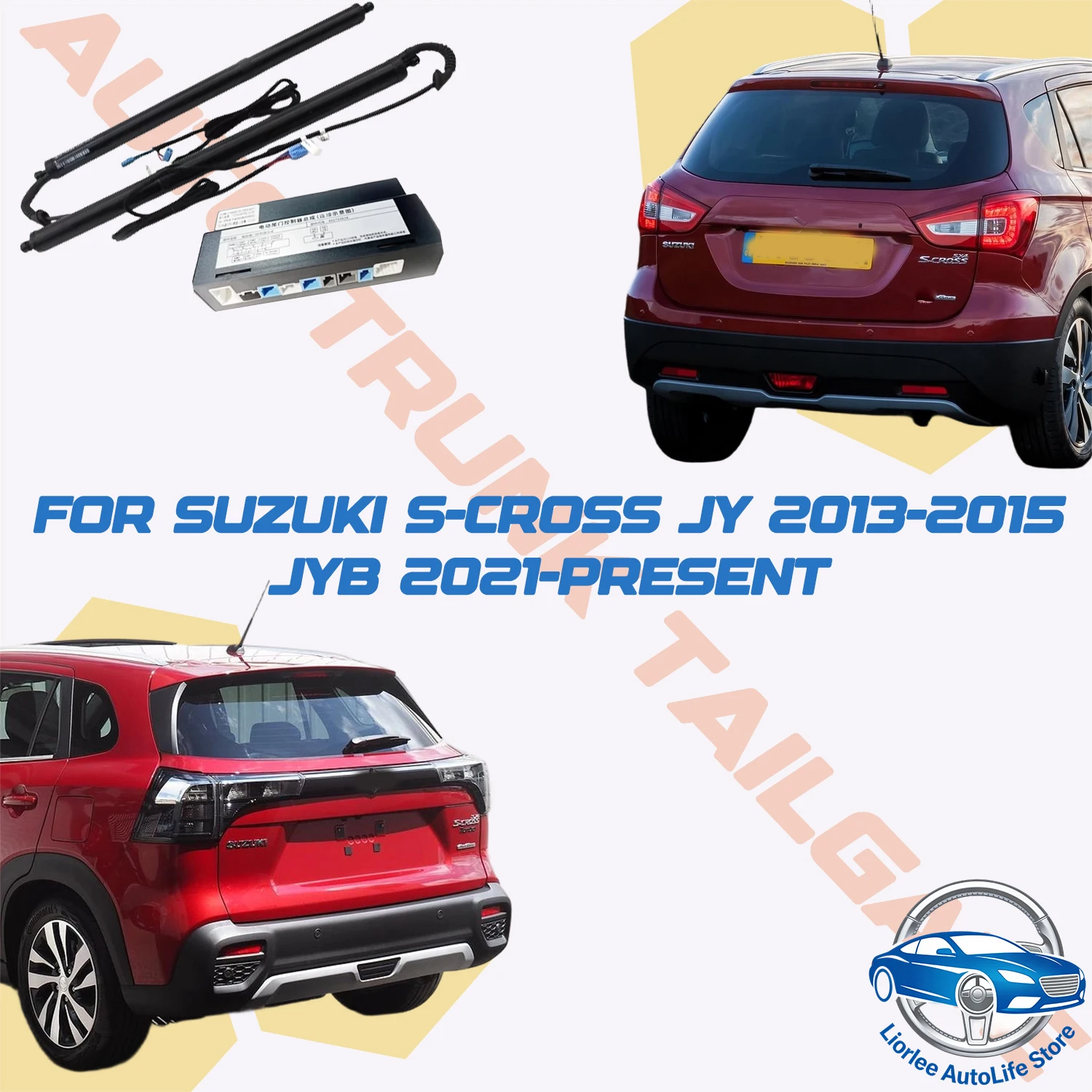 For Suzuki S-Cross JY/JYB 2013-2015 2021-present Car Power Trunk Lift Electric Hatch Tail Gate Strut Auto Rear Door Actuator