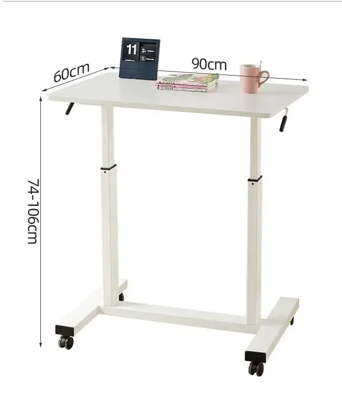 Modern Minimalistic Adjustable Standing Desk for Home Office Laptop Desktop Computer for Bedroom Study Living Room Learning