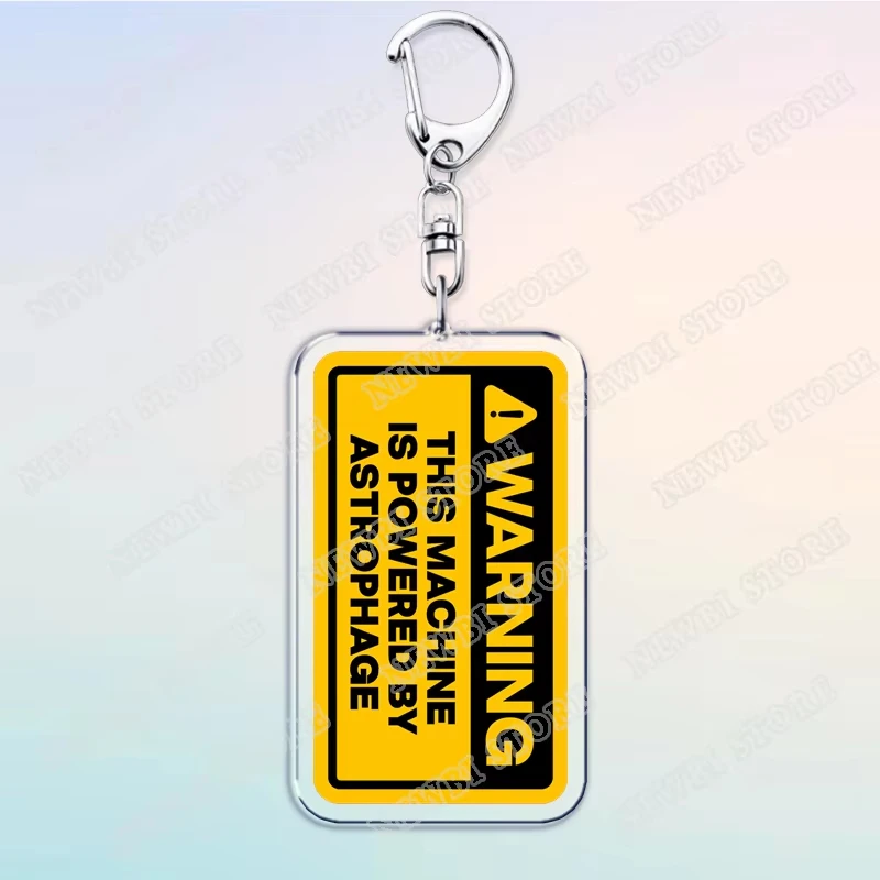 Hot Project Hail Mary Mission Crest Keychain for Accessories Rocky Space Andy Weir Warning Astrophage Keyring Jewelry Fans Gifts - view 3