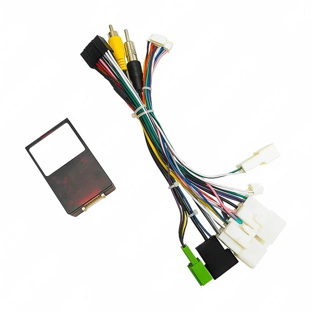 

QuadLock Wiring Harness CAN Bus Decoder Plug Car Android Head Unit Cable for Isuzu D-MAX 2020