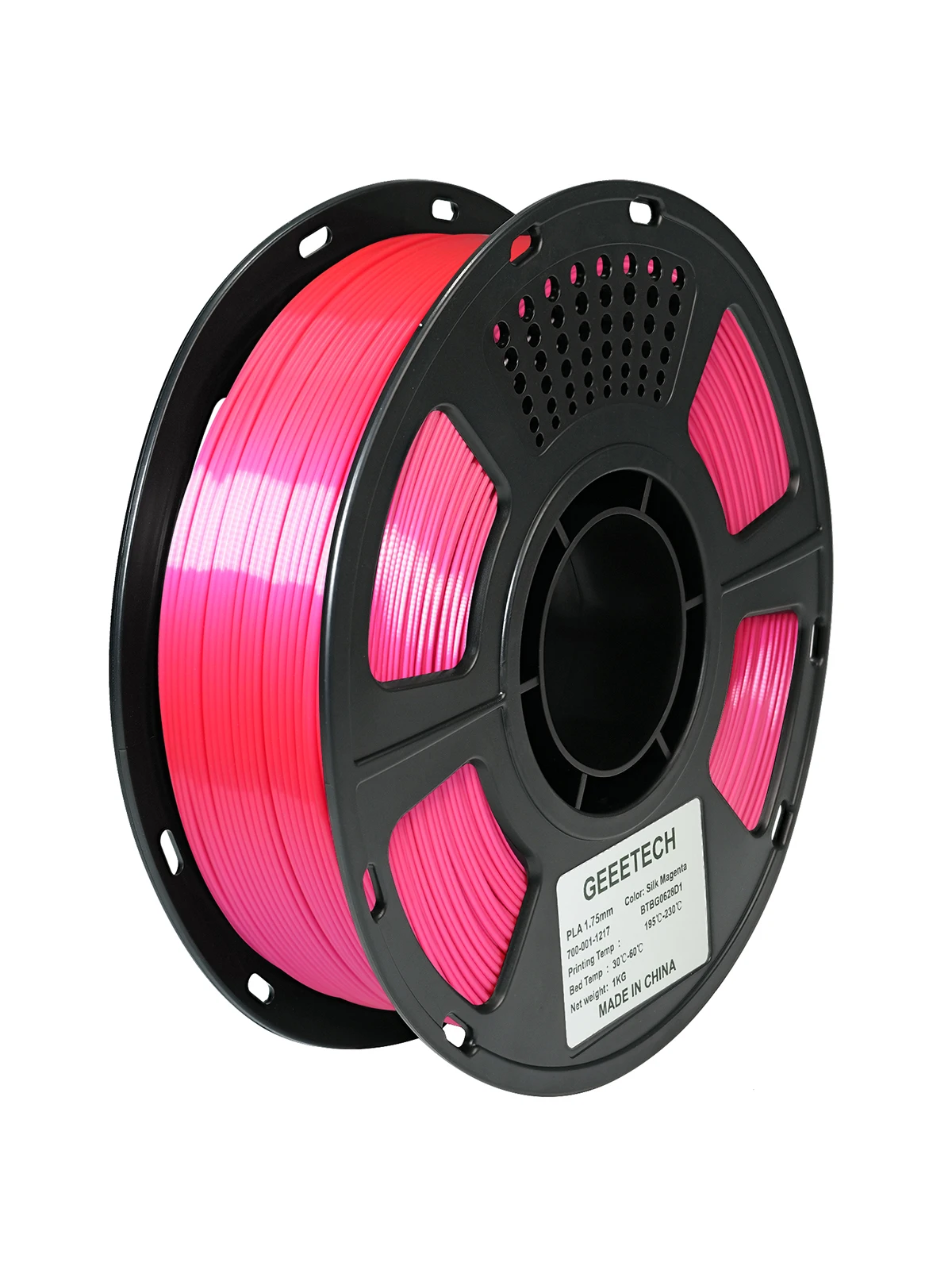 GEEETECH 3D Silk PLA Filament 1kg 1.75mm Szpula Filamentu do Drukarki 3D, Bezpieczny Materiał, Pakowanie Próżniowe, Specjalny Kolor, Bez Pęcherzyków Powietrza — zdjęcie produktu 7