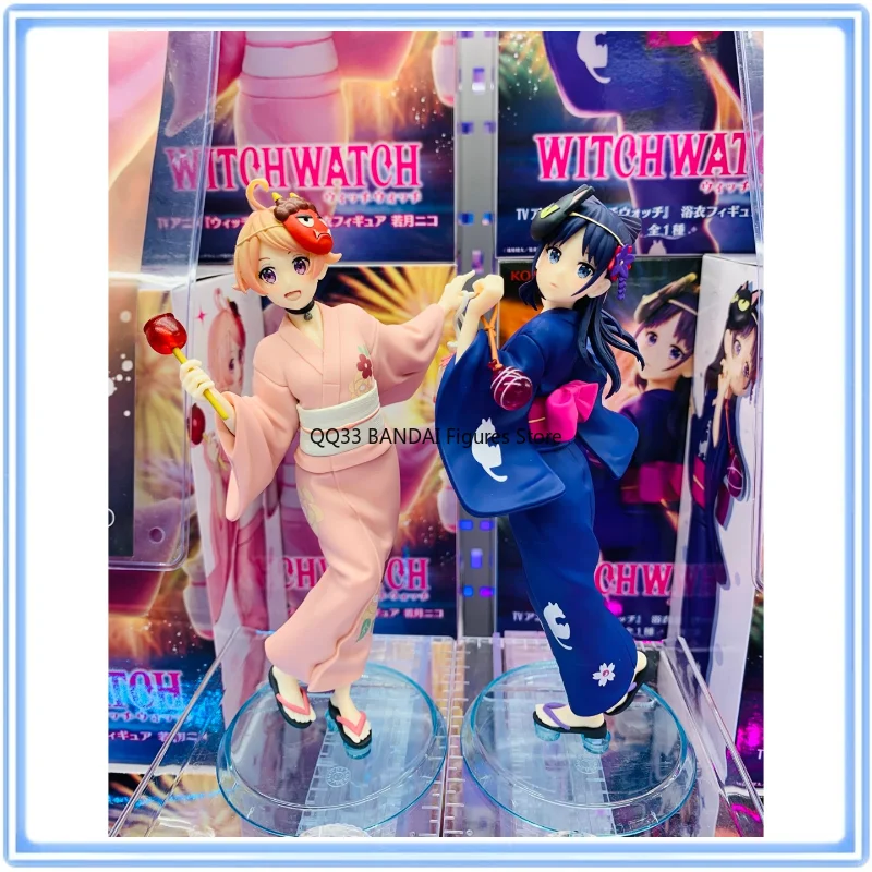 

Original Anime WITCH WATCH Nico Wakatsuki‌ Miyao Nemu Bathrobe Action Figure Model Collectibles Desktop Ornaments