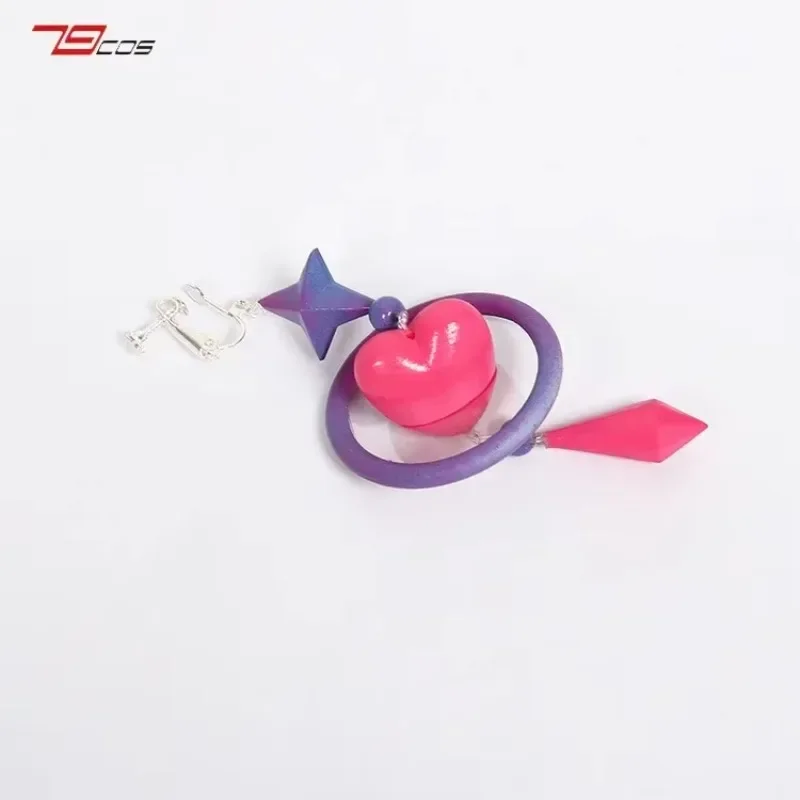 JURURU Earrings Vtuber Cosplay Replica Prop Decoration Character Accessories