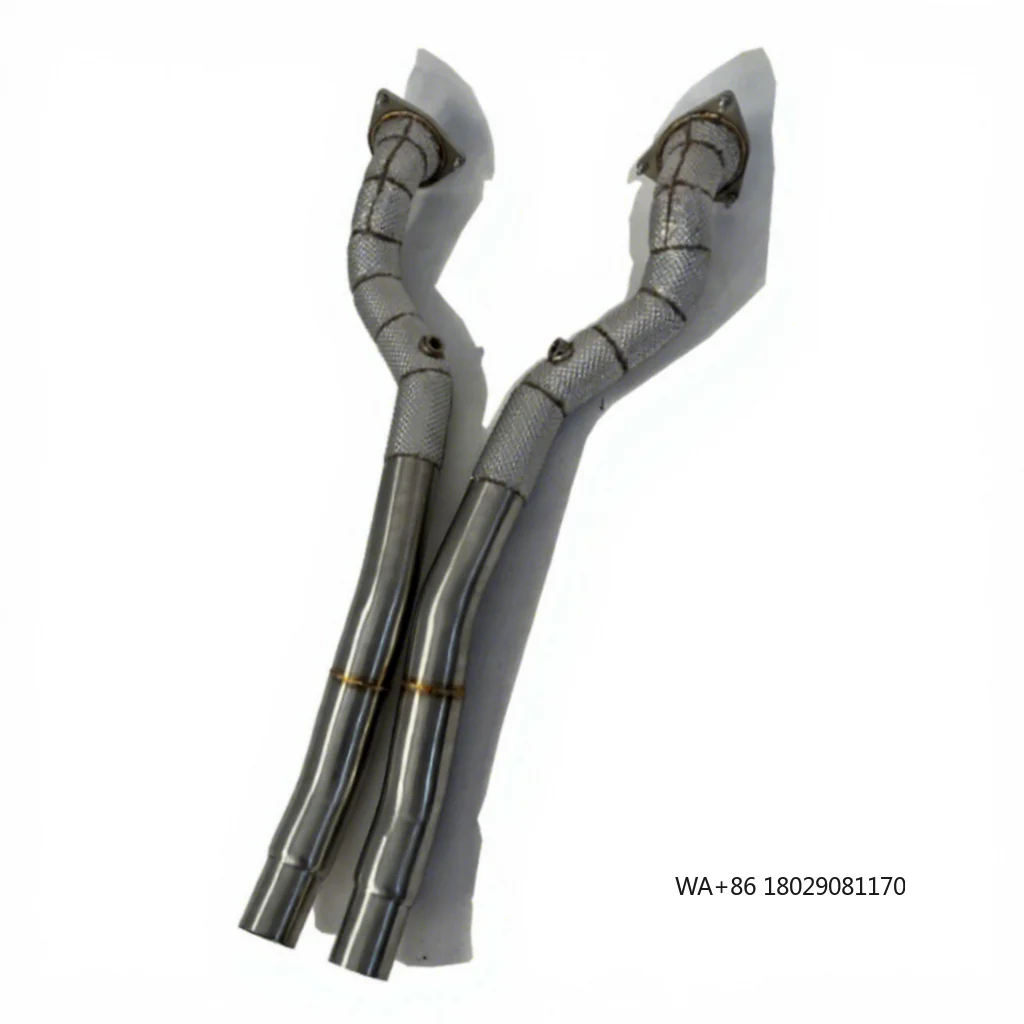 

Выпускной коллектор (даунпайп) для FF 6.3L V12 2011-2012, прямой, из нержавеющей стали SS304, с теплозащитным экраном, для системы выхлопа