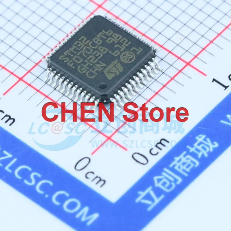 

6PCS NEW STM32F070CBT6 LQFP-48 Microcontroller chip Electronic Components In Stock BOM Integrated Circuit