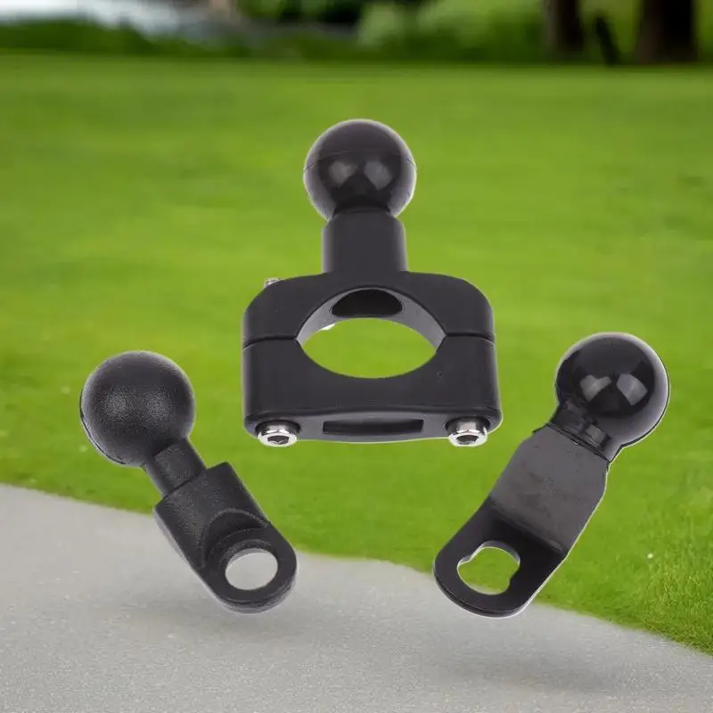 

1 Set 2.3cm Ball Clamp Bracket For Motorbike Phone Holder PJ10/PJ13/PJ18 Motorcycle Handlebar Mount Base Kit AccessoriesHot