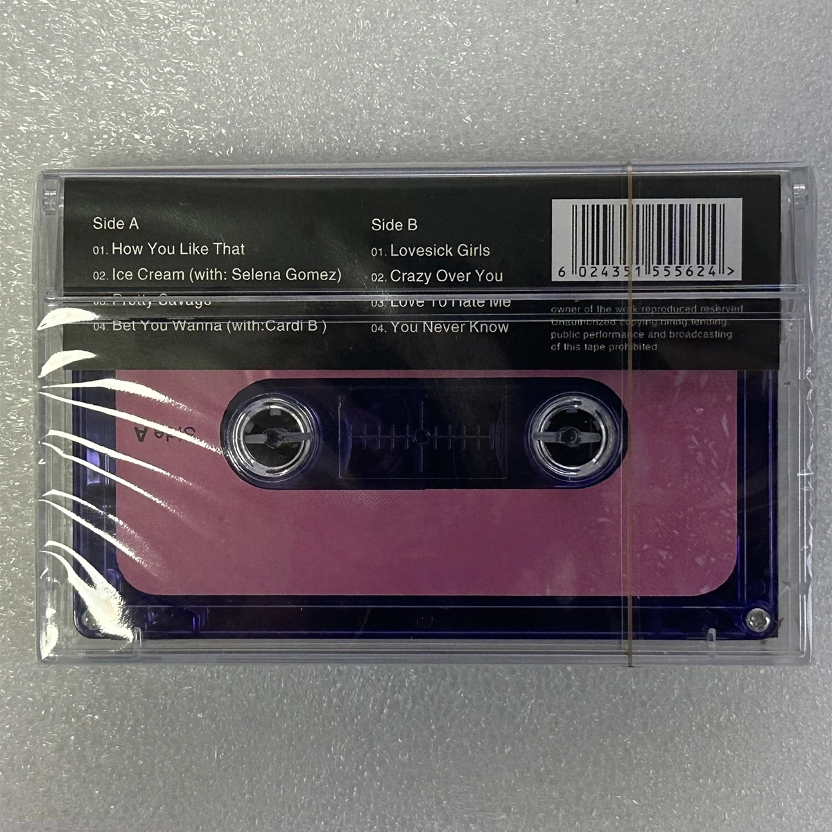 Clássico kr pop lovesick meninas fita de música desligada álbum louco sobre você 3 pçs cassetes cosplay walkman gravador soundtracks caixa