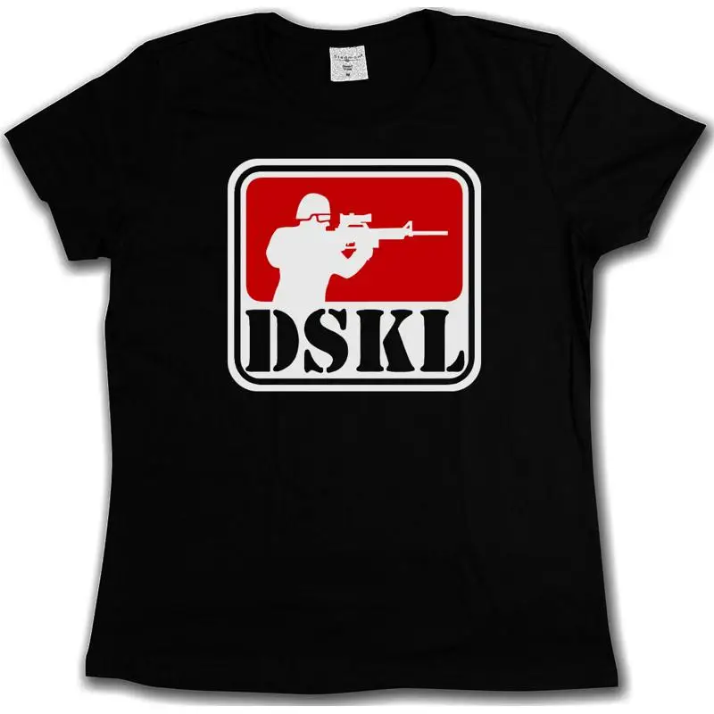 DSKL SNIPER LOGO T SHIRT Shadowrun Role Play Ego Shooter Crosshair