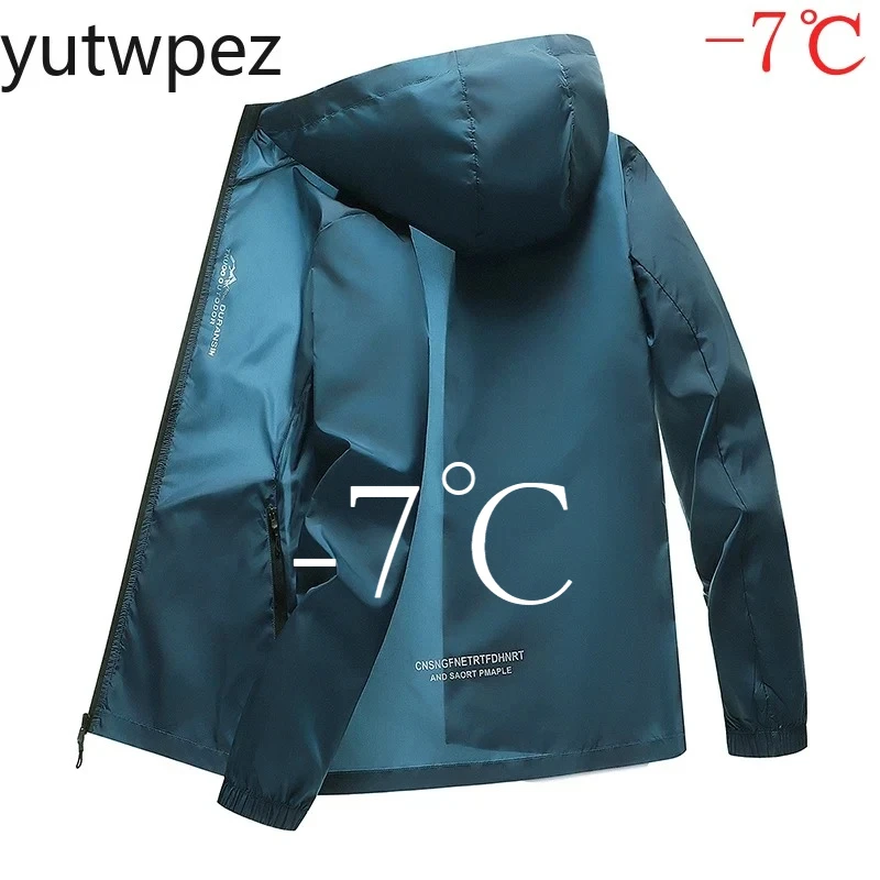 UPF50+ Sunscreen Coats Men's Hiking Sports Running Breathable Sports Waterproof Jacket Summer UV Protection Outdoor Fishing Skin