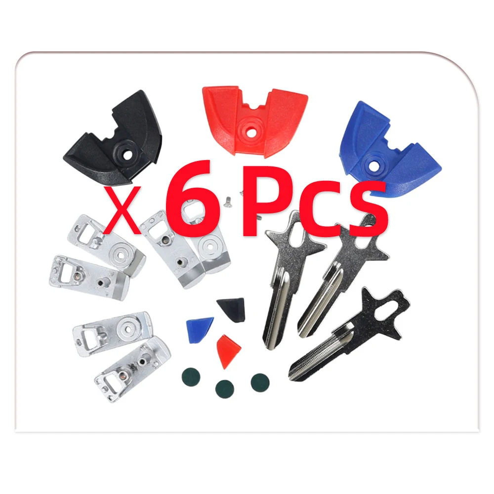 

6Pcs New Blank Key Motorcycle Replace Uncut Keys For C650GT F650GS F700GS F750GS F850GS F800GS G310GS G310R C1-200 C1 F65