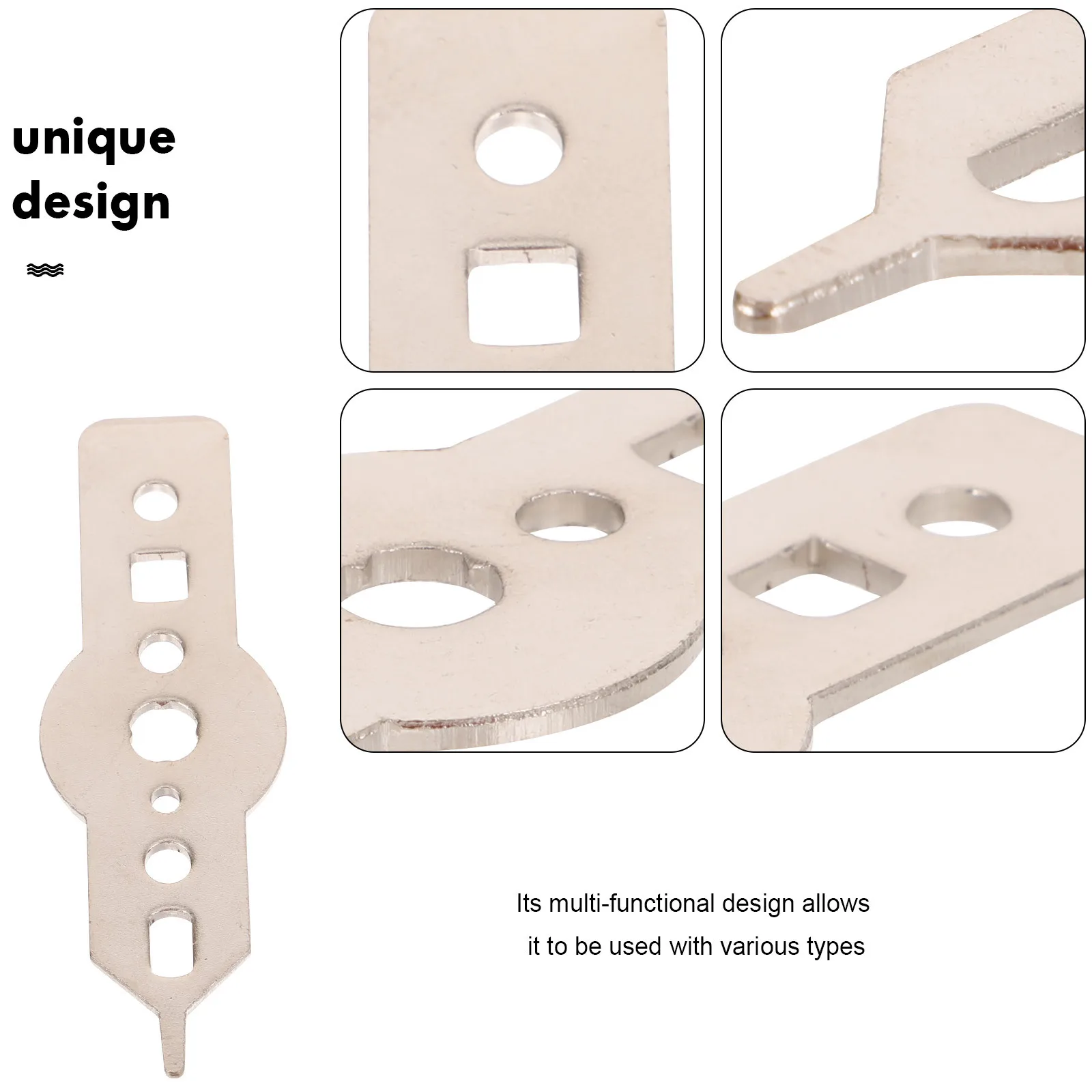 

Stainless Steel Dart Tool Multifunctional Portable Wrench For Tip Adjuster Loading Unloading Repairing Practical Supplies