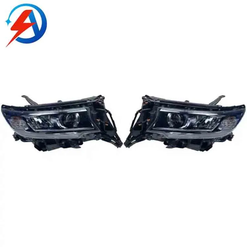 مصباح أمامي LED عالي الجودة OEM لنظام إضاءة السيارات Toyota Prado 6000k درجة حرارة اللون أجزاء مجددة لفترة طويلة